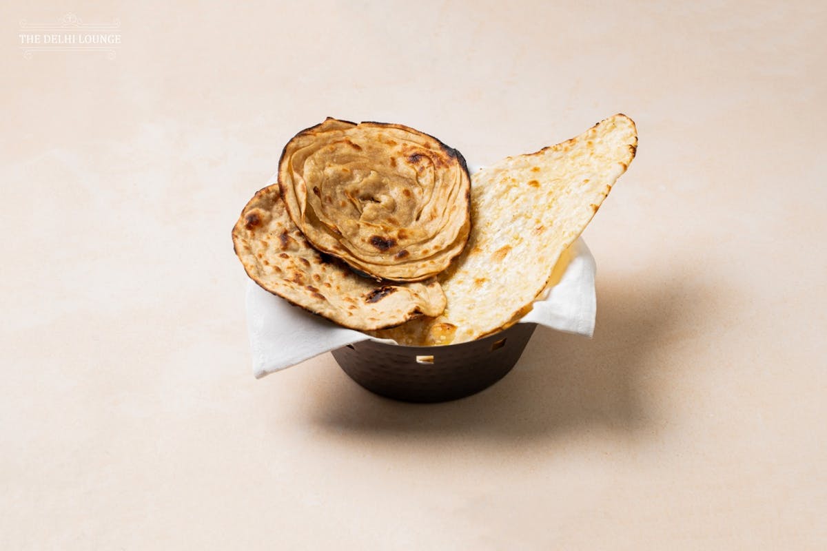 Assorted Indian breads